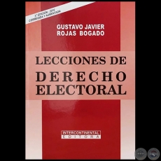 LECCIONES DE DERECHO ELECTORAL - 3 EDICIN 2016